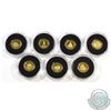 Image 2 : 2011 Solomon Islands 7-coin Wonders of the Ancient world old coin Collection with deluxe wooden disp
