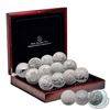 Image 1 : 2012 Fabulous 15 World's Most Famous Silver 15-coin Set in Deluxe Wooden Display Case with COA (some