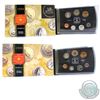 Image 1 : 1999 Special Edition Nunavut & Regular Specimen set. Coins are lightly toned and packaging is starti