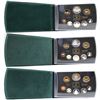 Image 1 : 1998, 1999, & 2000 Canada Proof Double Dollar Set Collection. Please note coins contain toning and o