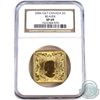 Image 1 : 2006 Canada $3 Gilt Square Beaver NGC Certified SP-69.