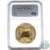 Image 2 : 2006 Canada $3 Gilt Square Beaver NGC Certified SP-69.