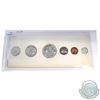 Image 1 : 1956 Canada 6-Coin Proof Like Set in White Cardboard Holder. Coins contain light toning.