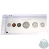 Image 1 : 1957 Canada 6-coin Proof Like Set in White Cardboard Holder. Coins contain light toning.