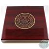 Image 2 : RCM Issue: Chinese Lunar Calendar 13pc Gold Plated Copper Medallion Set in Deluxe Display Case and O