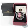 Image 1 : 2011 Canada $20 Swarovski Crystals - Wild Rose Fine Silver Coin (outer sleeve is bent). Tax Exempt