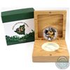 Image 1 : New Zealand Mint Issue: 2018 Nicaragua C$100 Wildlife - Three-Toed Sloth 1oz Fine Silver Proof Coin 