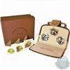 Image 1 : 2010 Niue $2 Peanuts 60th Anniversary Proof Silver 3-coin Set (Tax Exempt). Coins come encapsulated 
