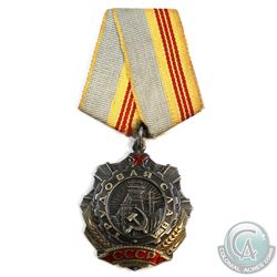 Soviet Russia - Order of Labour Glory Medal & Ribbon.