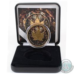 2018 Canada $5 Colourized- Stalking Tiger 1oz Fine Silver Maple (Tax Exempt).