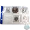 Image 2 : 1971 Empire of Iran Silver Proof Set. Set includes the 200 Rials, 100 Rials, 75 Rials, 50 Rials, and