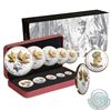 Image 1 : 2016 Canada A Historic Reign Silver Maple Leaf 5-Coin Fractional Set (Tax Exempt)