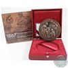 Image 1 : 1867-2017 Canada 150th Anniversary of Confederation Bronze Medallion issued by The Canadian Heritage