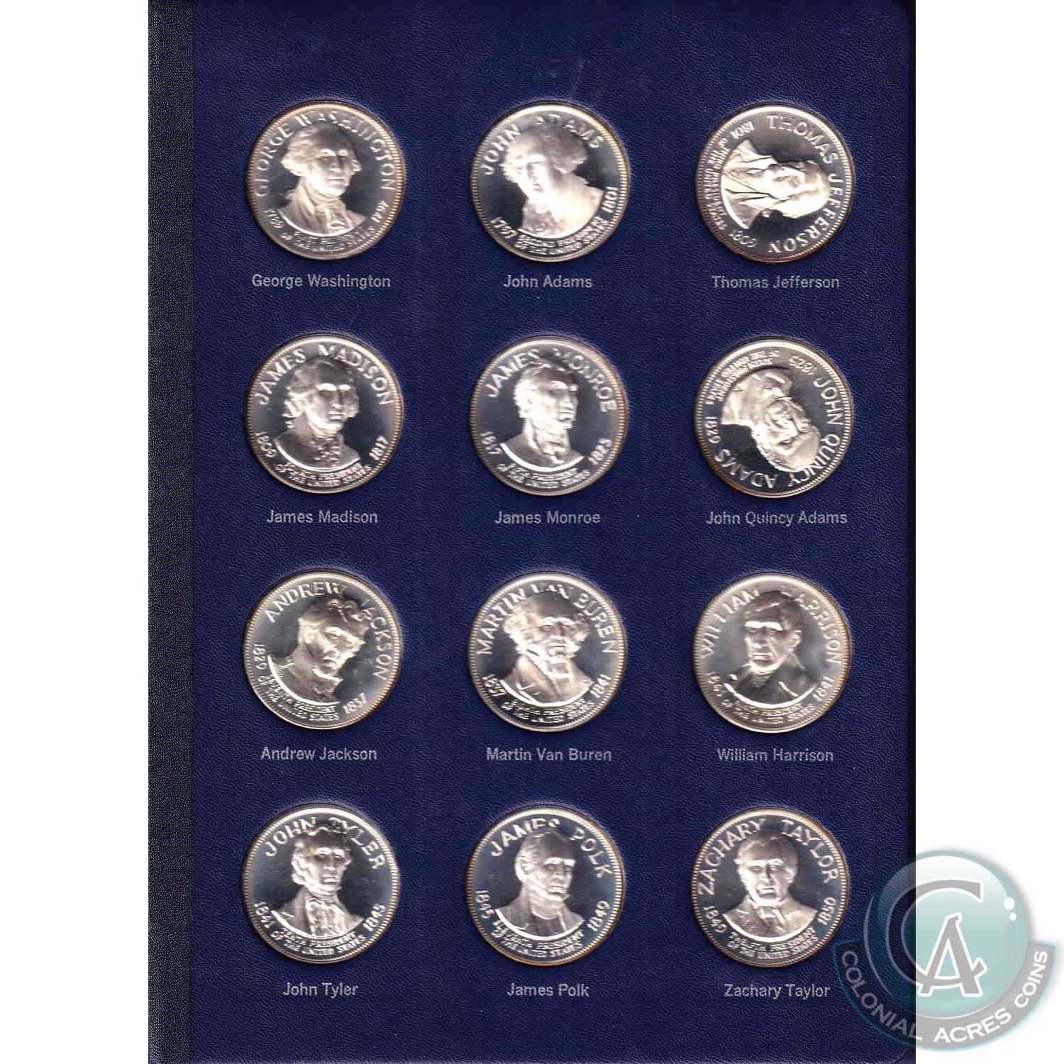 The Franklin Mint Treasury of Presidential Commemorative Medals