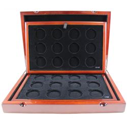 EMPTY Royal Canadian Mint Master Club Monogram Collector Display Case with 2 trays. Stunning solid w