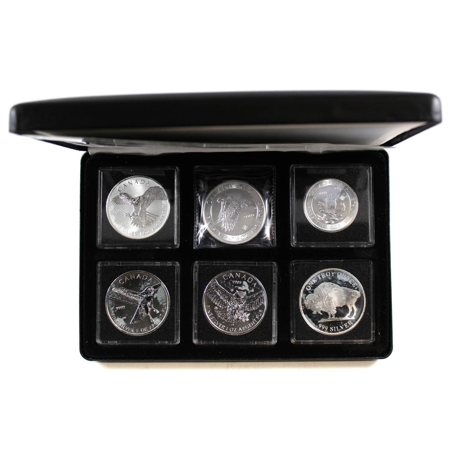 2015-2016 Fine Silver Bullion Collection in Clamshell display Case (Tax ...