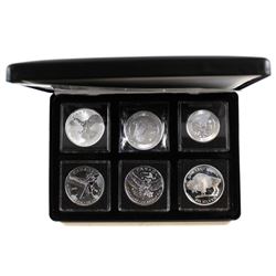2015-2016 Fine Silver Bullion Collection in Clamshell display Case (Tax Exempt). You will receive th