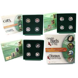 1996-2000 Canada Discovering Nature 50-cent Sterling Silver 4-coin Sets. You will receive 1996 Littl