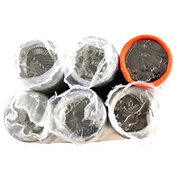 *1992-2005 Canada 25-cent Original Roll of 40pcs: 1992 British Columbia, 1999 December, 1992 Septemb