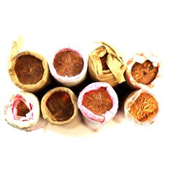 1967-1992 Canada 1-cent Rolls of 50pcs. Dates you will receive are: 1967, 1968, 1978, 1979, 1980, 19