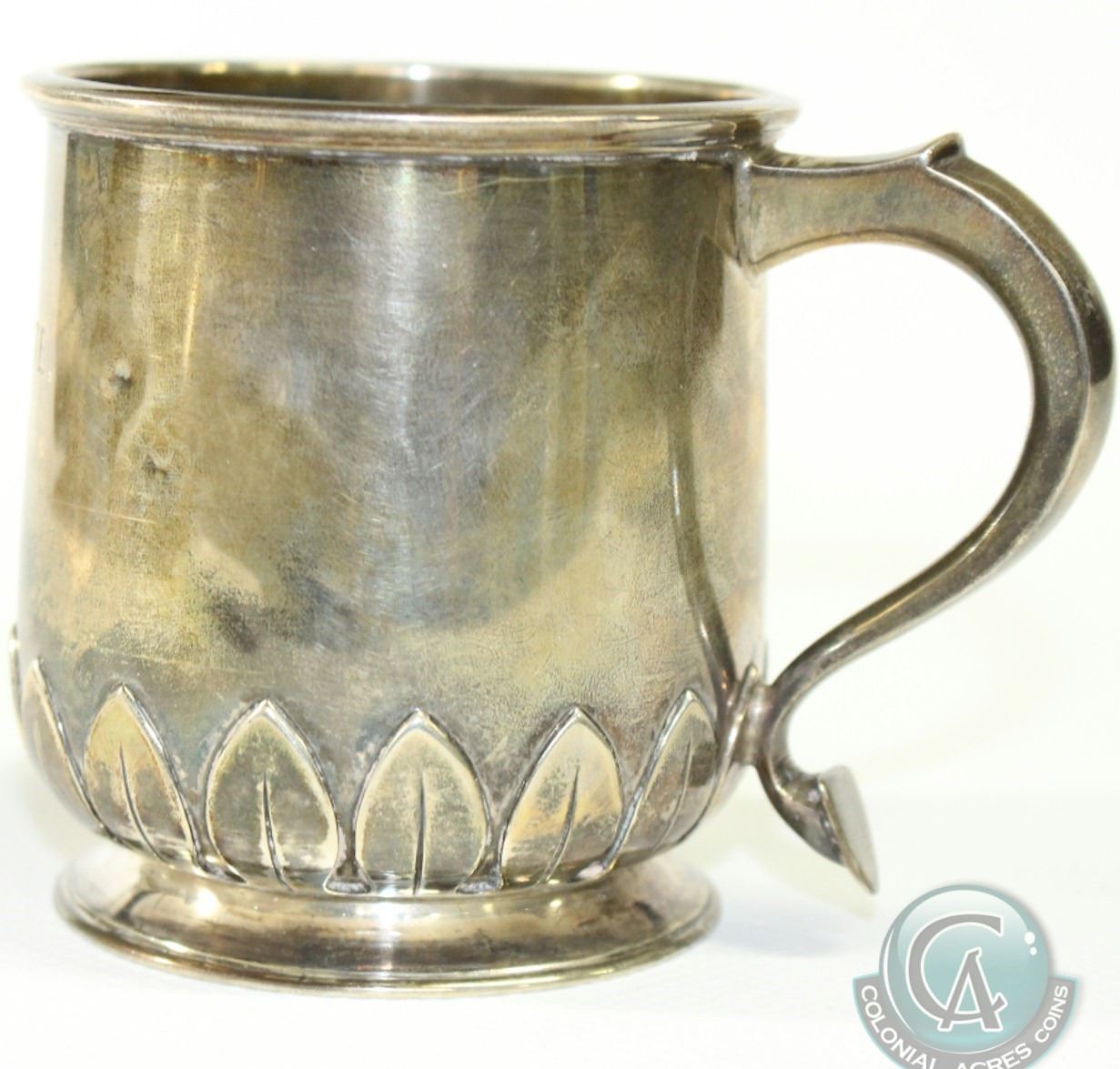 1918 Birmingham Sterling Silver Selfridge & Co Ltd Cup with Petal Base