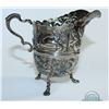 Image 4 : 1899 'Chester' - Nathan & Hayes Repousse Sterling Silver Creamer. This elaborate piece contains scen