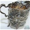 Image 5 : 1899 'Chester' - Nathan & Hayes Repousse Sterling Silver Creamer. This elaborate piece contains scen