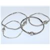 Image 2 : Lot of Pandora Signed Sterling Silver Bracelets. 4pcs.