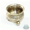 Image 2 : 1885 Russia Silver Salt Cellar with Moscow Mark. Stands 1 1/2" tall. 28.1 grams.