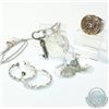 Image 1 : Karyn Chopik Studio Sterling Silver Collection. You will receive 2 Pairs of Earrings, 2 Pendants on 