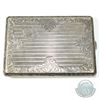 Image 1 : Circa. 1900 Austro Hungarian 800 Silver Cigarette Case. This ornately etched case measures 4 1/2" in