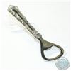 Image 1 : Birks Sterling Silver Pompadour Design Bottle Opener.  Measures 5 inches in length with a total weig