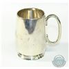 Image 2 : 1880 'London' Sterling Silver Christening Cup/Mug.  Contains partial Maker Marks which may belong to