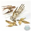 Image 2 : Lot of Vintage CORO CRAFT Sterling Silver Brooches. Please note some stones are missing and Pieces c