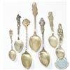 Image 1 : Antique Sterling Silver Native Inspired Figural Souvenir Spoon Collection. You will receive 7 Unique