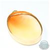 Image 3 : Antique 14K Yellow Gold Large Carved Cameo Pendant. Cameo Measures 2" by 1 1/2" and is set in a simp