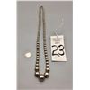 Image 6 : Silver Bead Necklace
