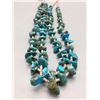Image 1 : Double Strand Turquoise and Heishi Necklace