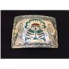 Image 1 : 1970s Chip Inlay Belt Buckle