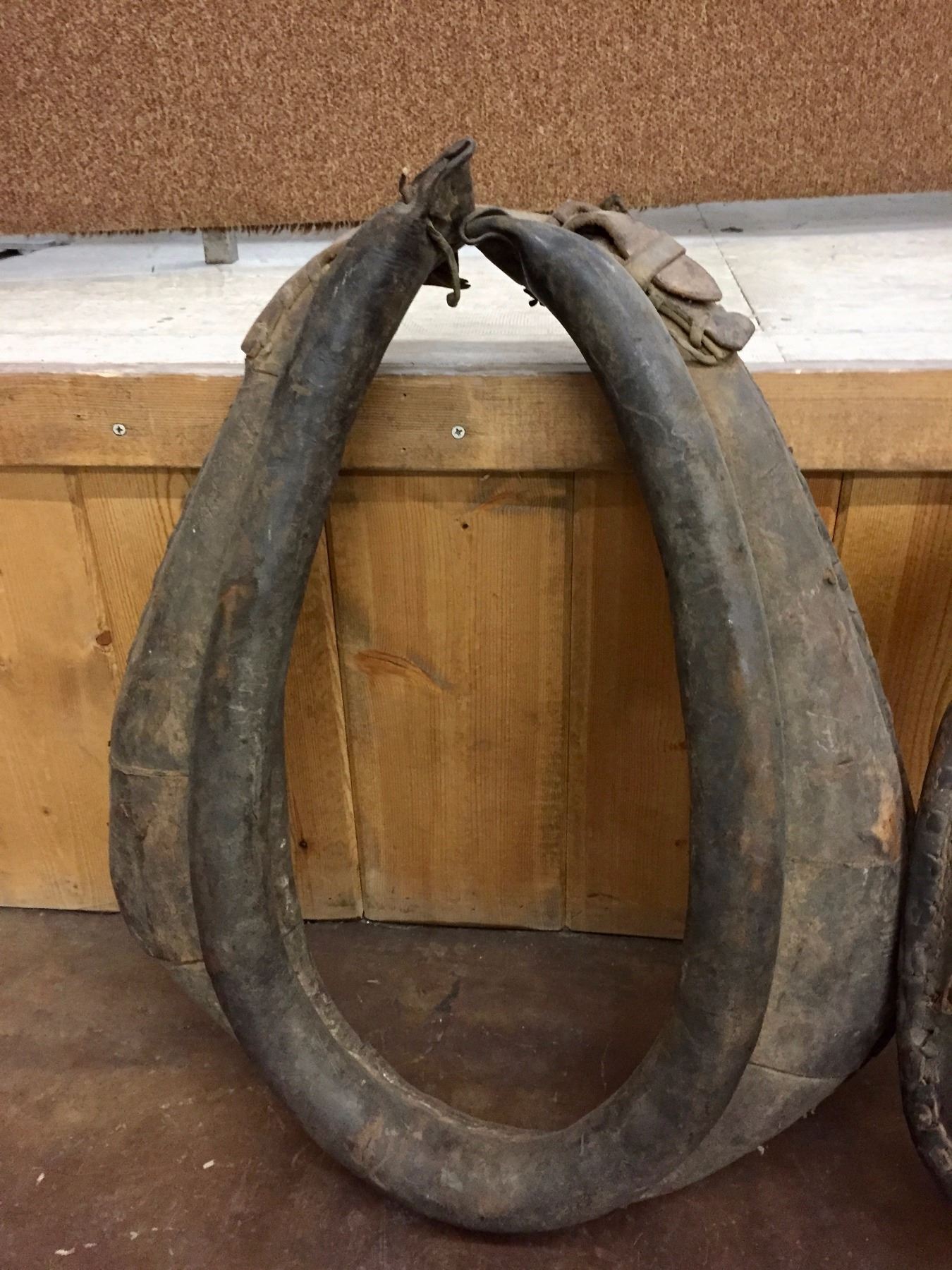 Pair of Antique Horse Collars
