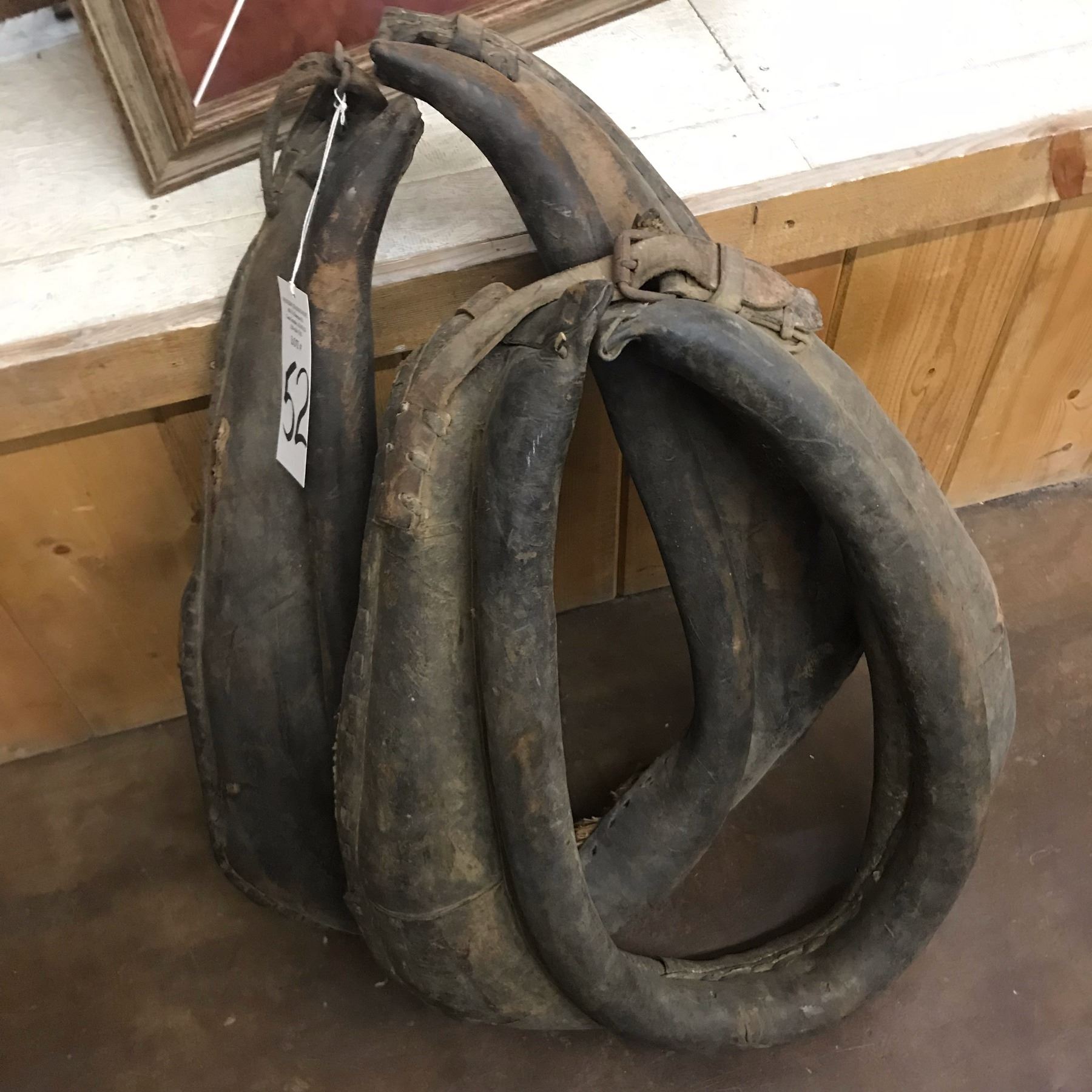 Pair of Antique Horse Collars
