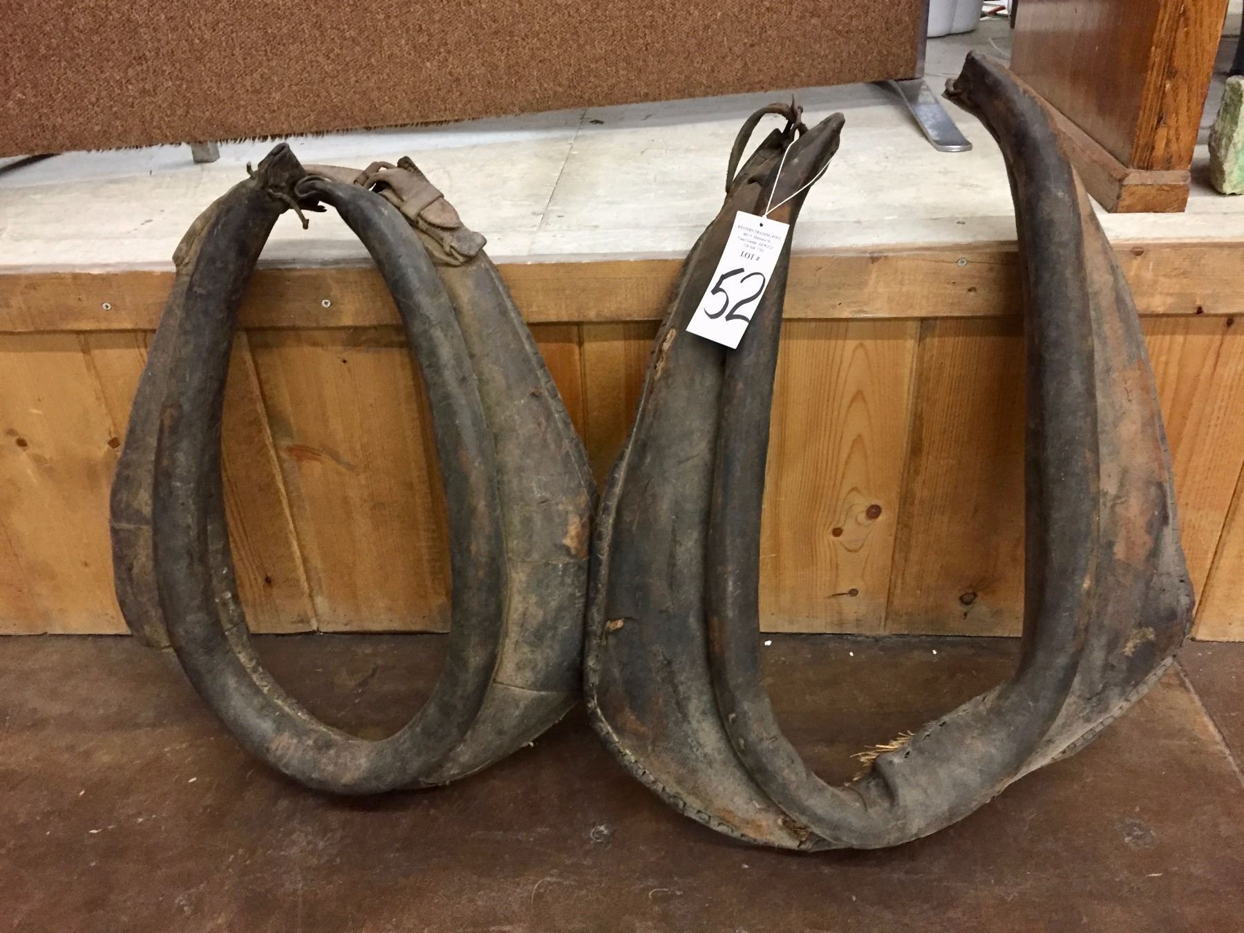 Pair of Antique Horse Collars
