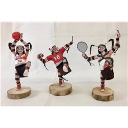 Group of Koshari Clown Kachinas