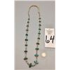 Image 6 : Vintage Turquoise and Heishi Shell Necklace