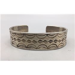 Hand-Stamped Ingot Bracelet