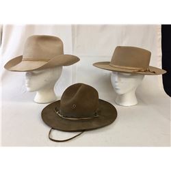 Group of Old Felt Hats