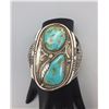 Image 6 : Vintage Two-Stone Turquoise Bracelet