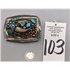 Image 8 : Vintage Handmade Belt Buckle - Jackie Singer