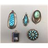 Image 2 : Group of 5 Pendants/Pins