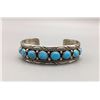 Image 1 : Turquoise and Sterling Silver Bracelet